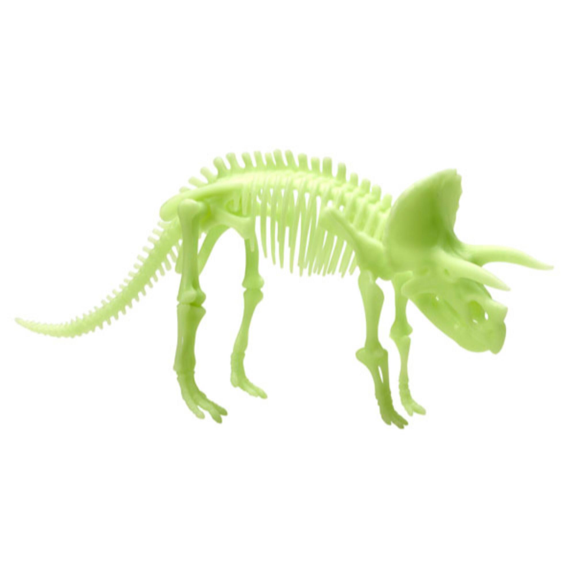 The Original Glowstars® Company Glow-In-The-Dark Dinos Triceratops Skeleton